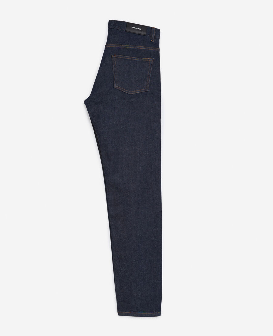 The Kooples H BLUE BRUT slim-fit dark blue jeans