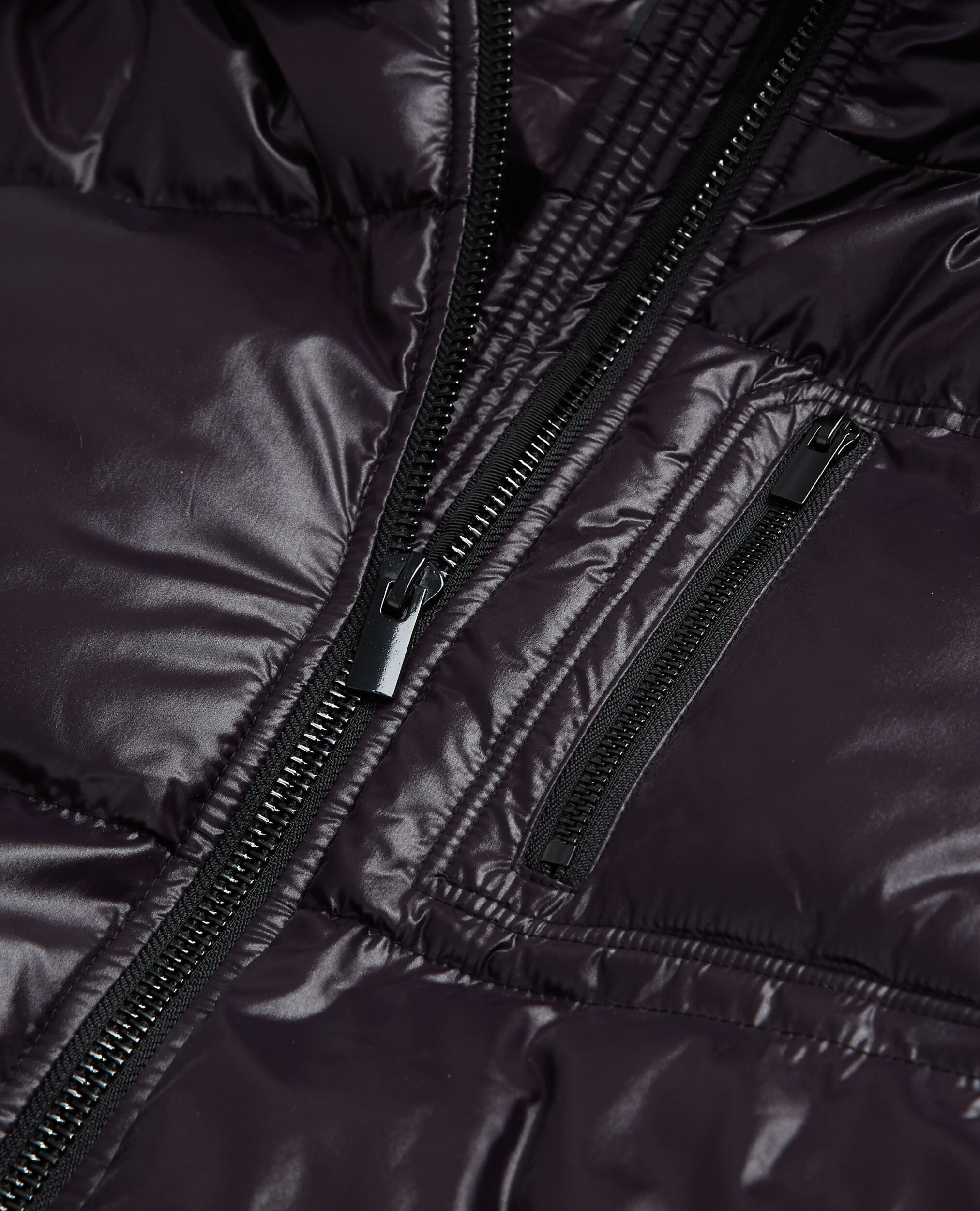 Black down jacket, BLACK, hi-res image number null