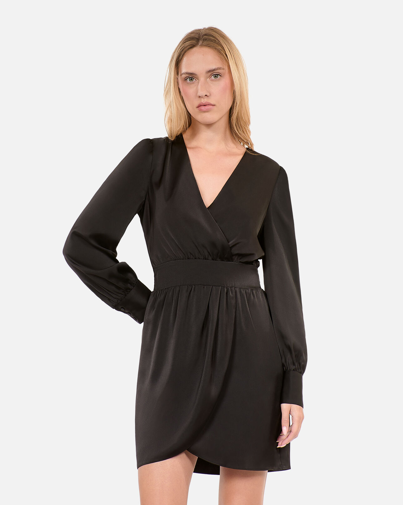 The Kooples WOMEN BLACK short black dress