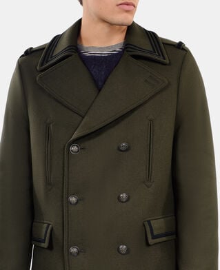 The Kooples HOMME KAKI caban style officier kaki