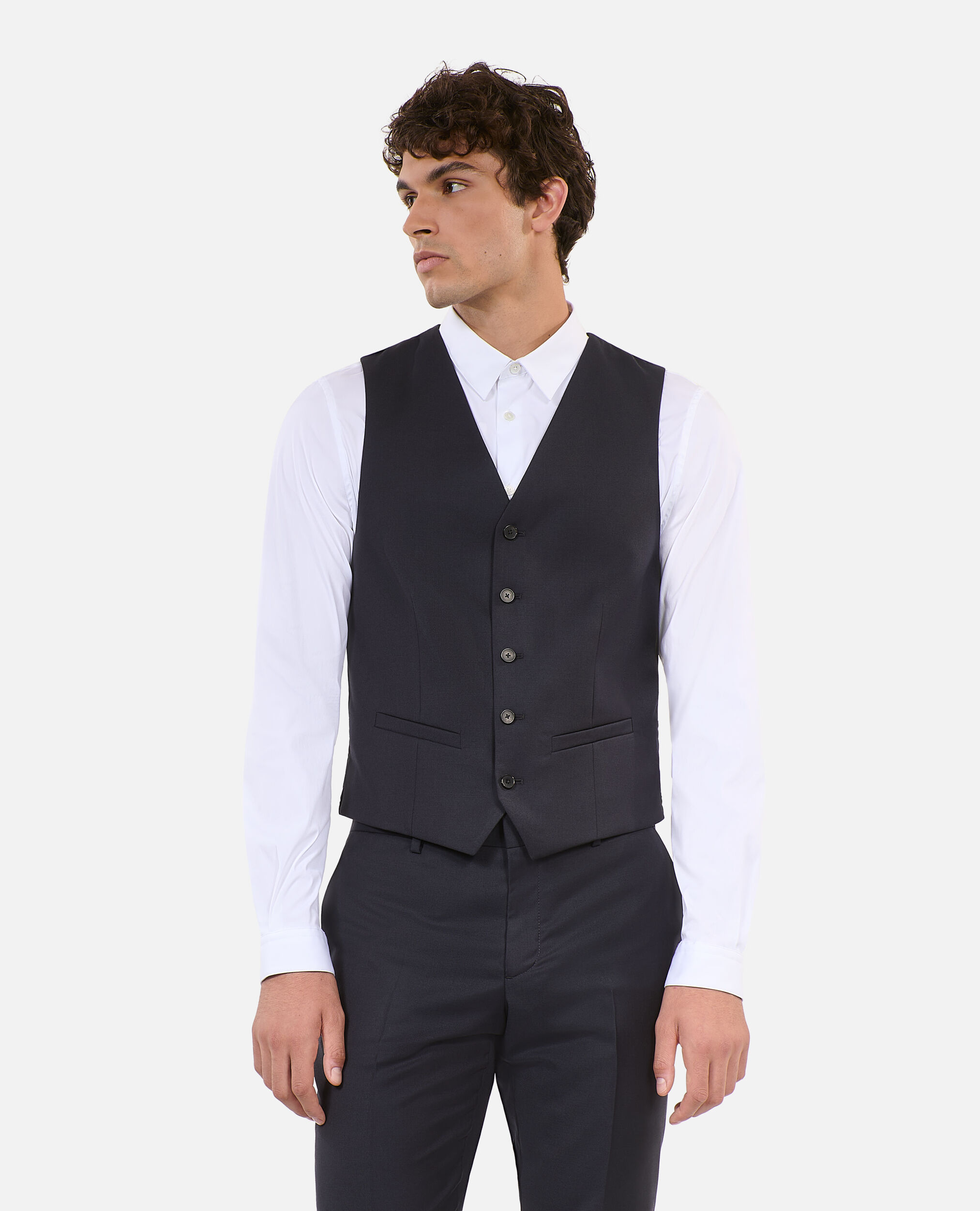 Gilet costume bleu discount marine