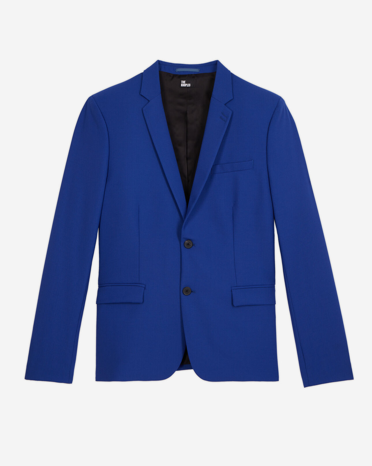 The Kooples HOMME BLUE BRUT veste de costume bleue