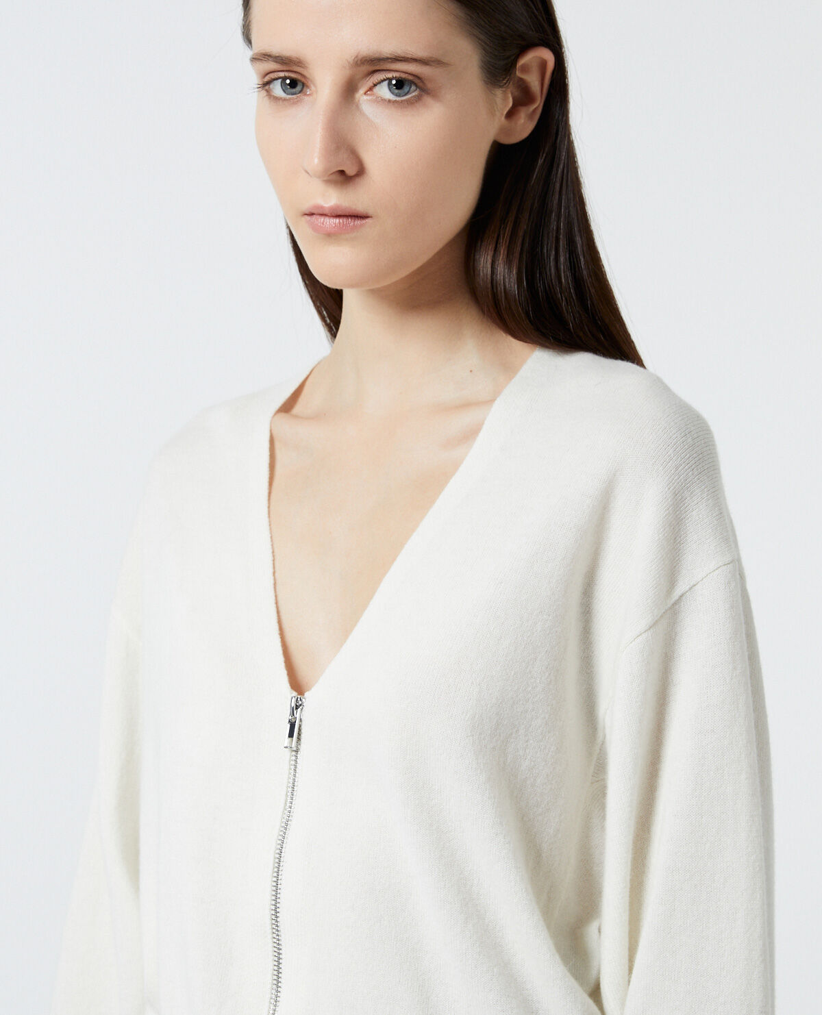 Cardigan with wide sleeves best sale