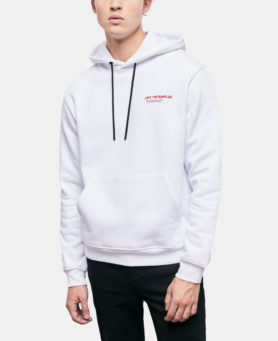 i love kooples white sweatshirt