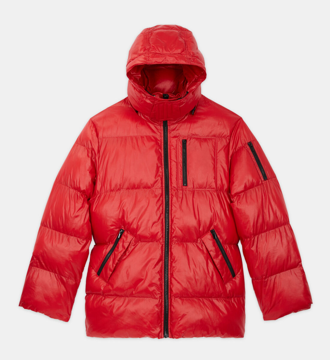 Red down jacket The Kooples