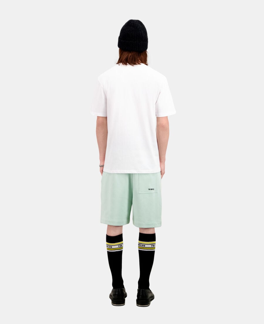 The Kooples H WHITE men's white t-shirt with logo