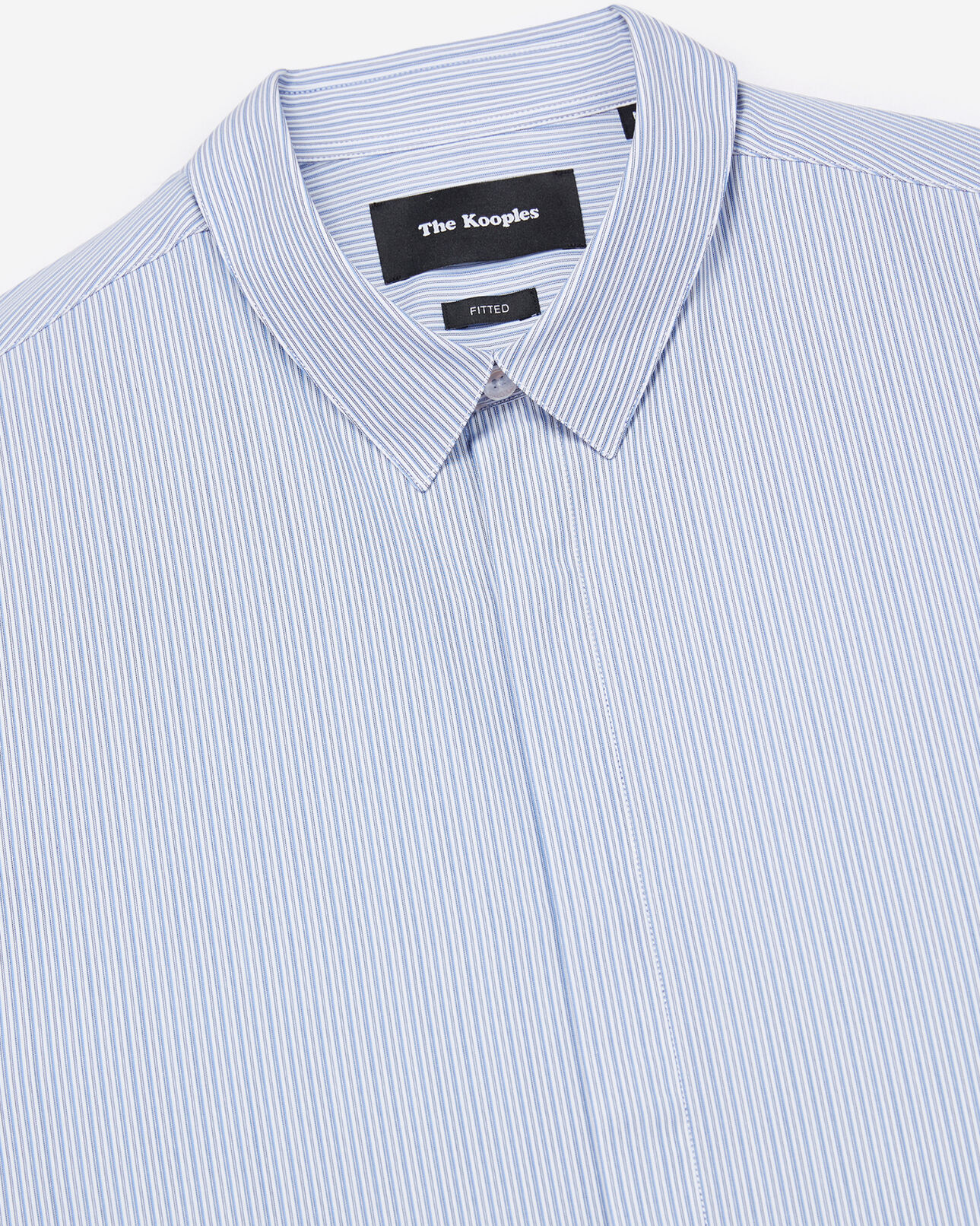 The Kooples HOMBRE SKY long-sleeve shirt with a classic collar