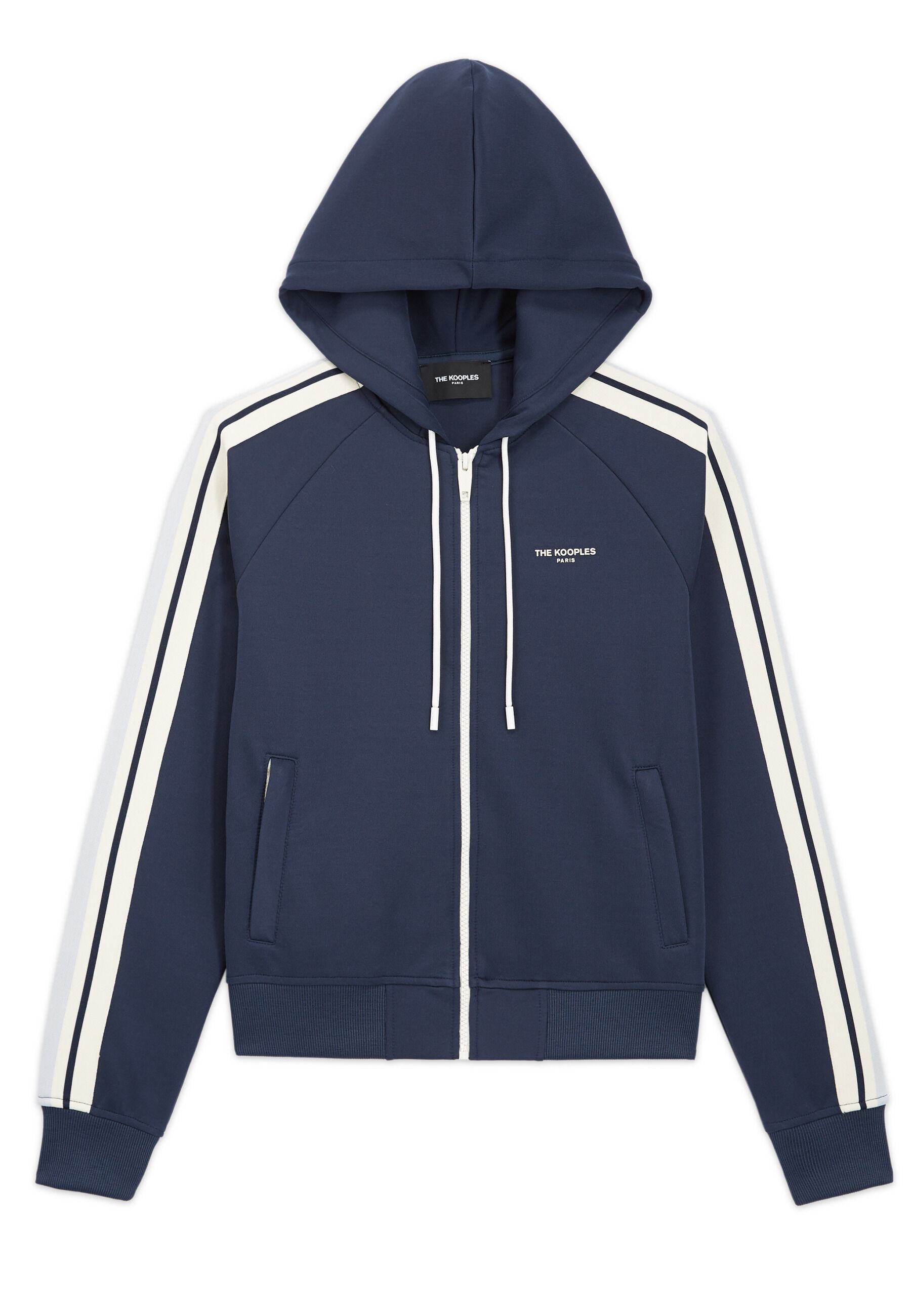 Sweatshirt zipp bleu The Kooples France