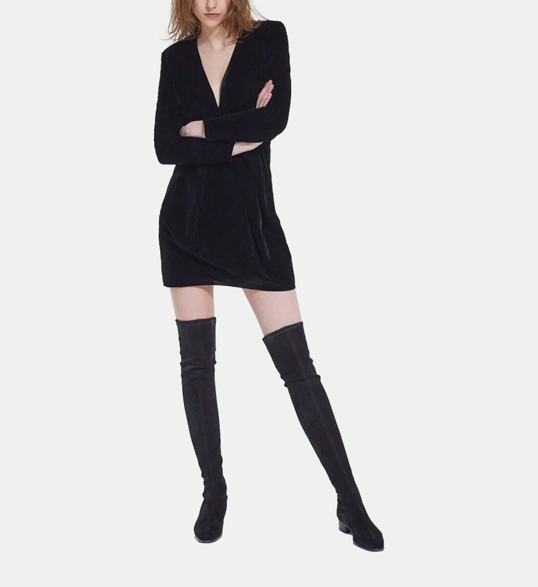 Robe velours the kooples on sale