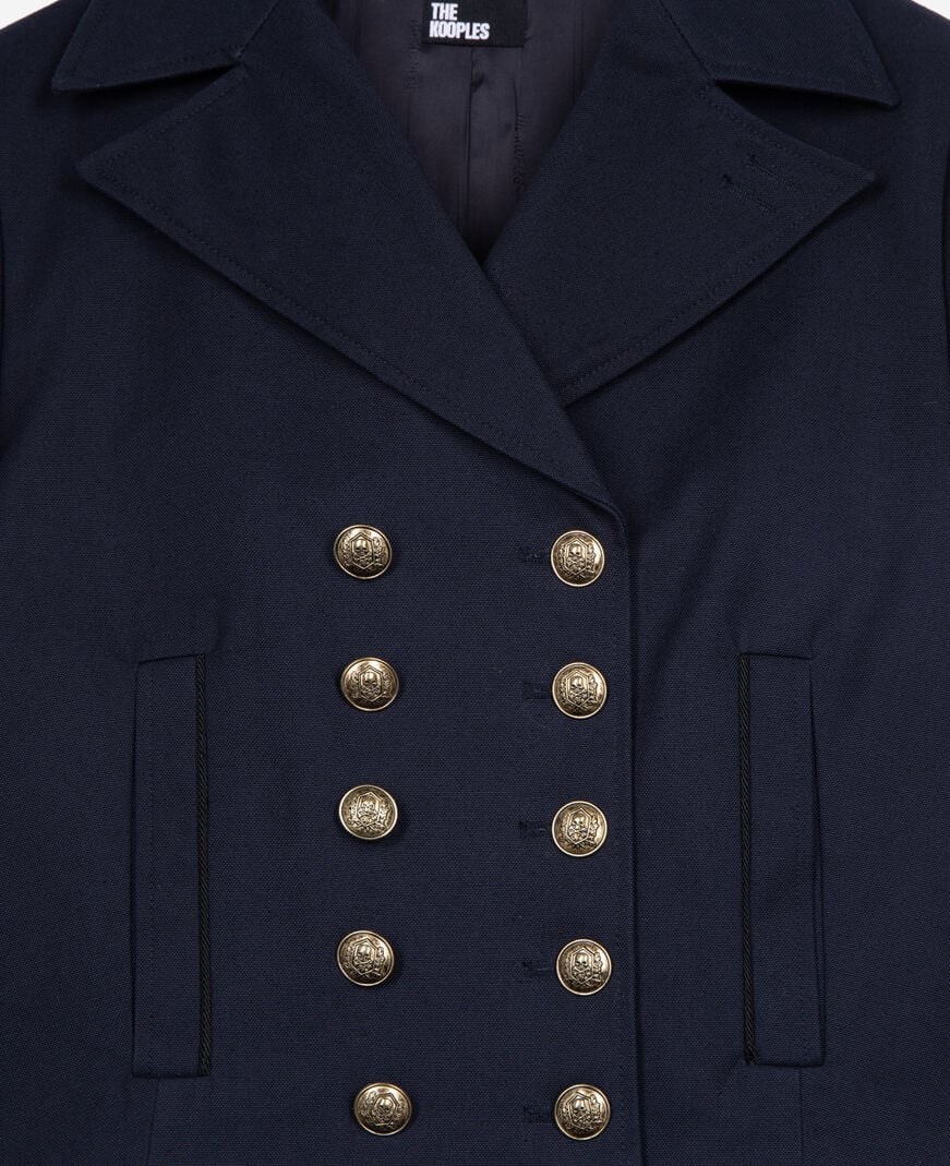 The Kooples WOMEN NAVY navy blue jacket