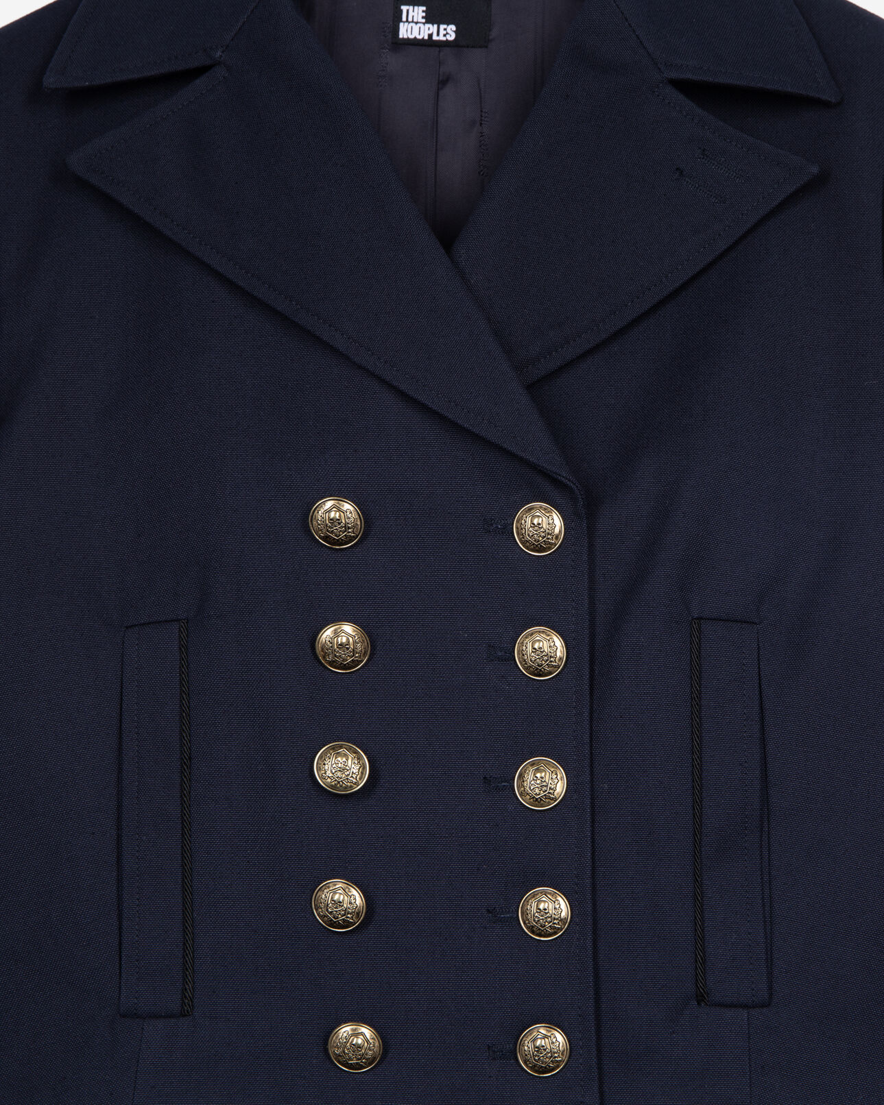 The Kooples WOMEN NAVY navy blue jacket