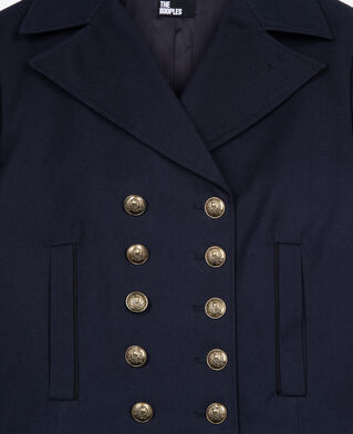 The Kooples WOMEN NAVY navy blue jacket