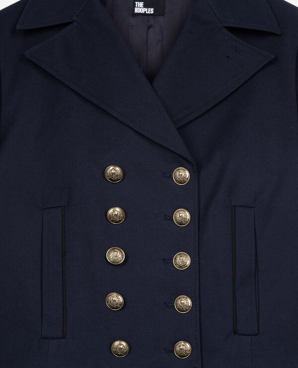 The Kooples WOMEN NAVY navy blue jacket