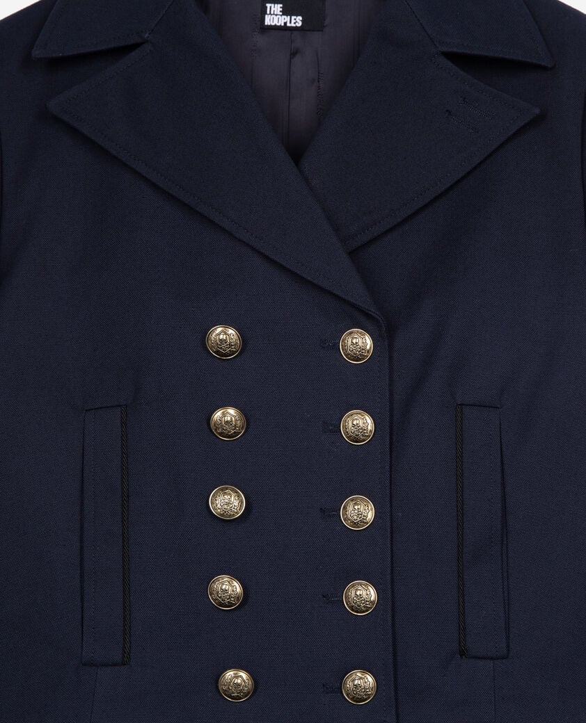 The Kooples WOMEN NAVY navy blue jacket