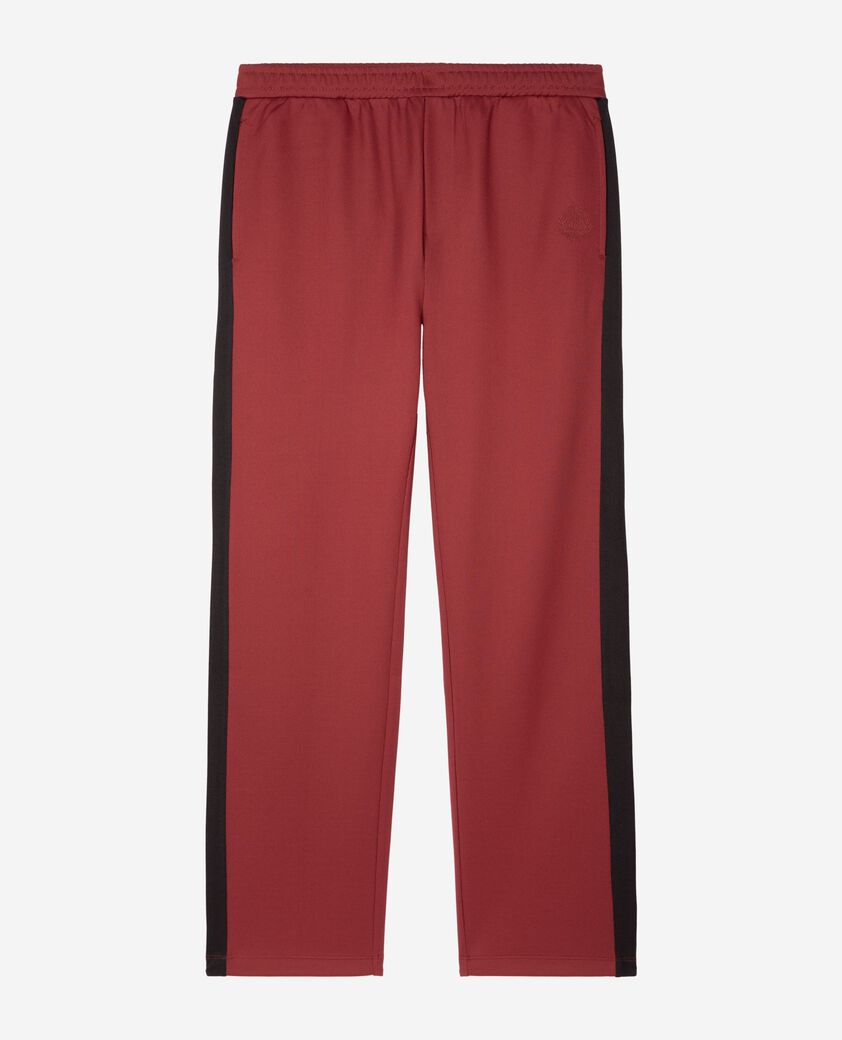 The Kooples HERREN BURGUNDY weit geschnittene joggingstr&uuml;mpfe in bordeaux