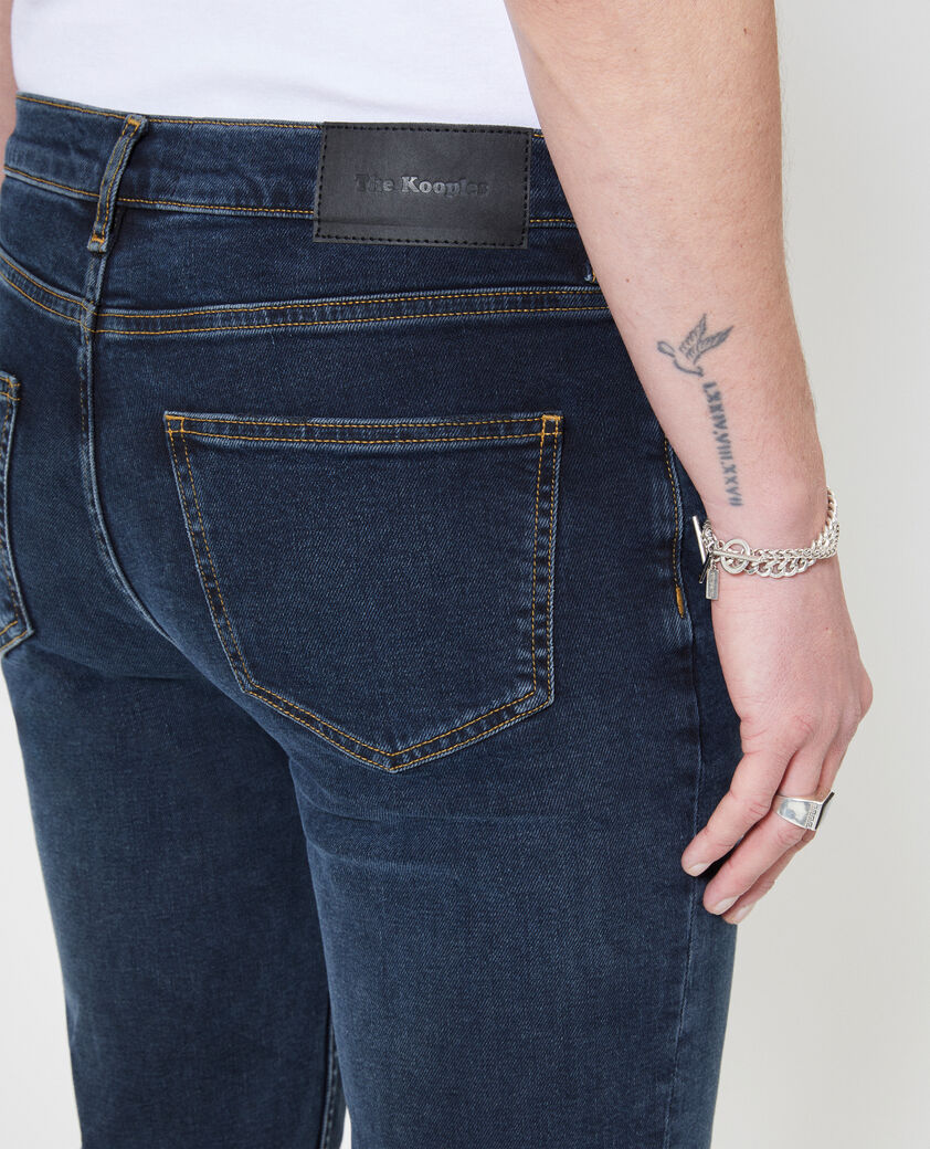 The Kooples HOMBRE BLUE ELECTRIC vaqueros pitillo azul oscuro