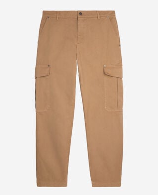 The Kooples HERREN BEIGE beige cargohose aus baumwolle