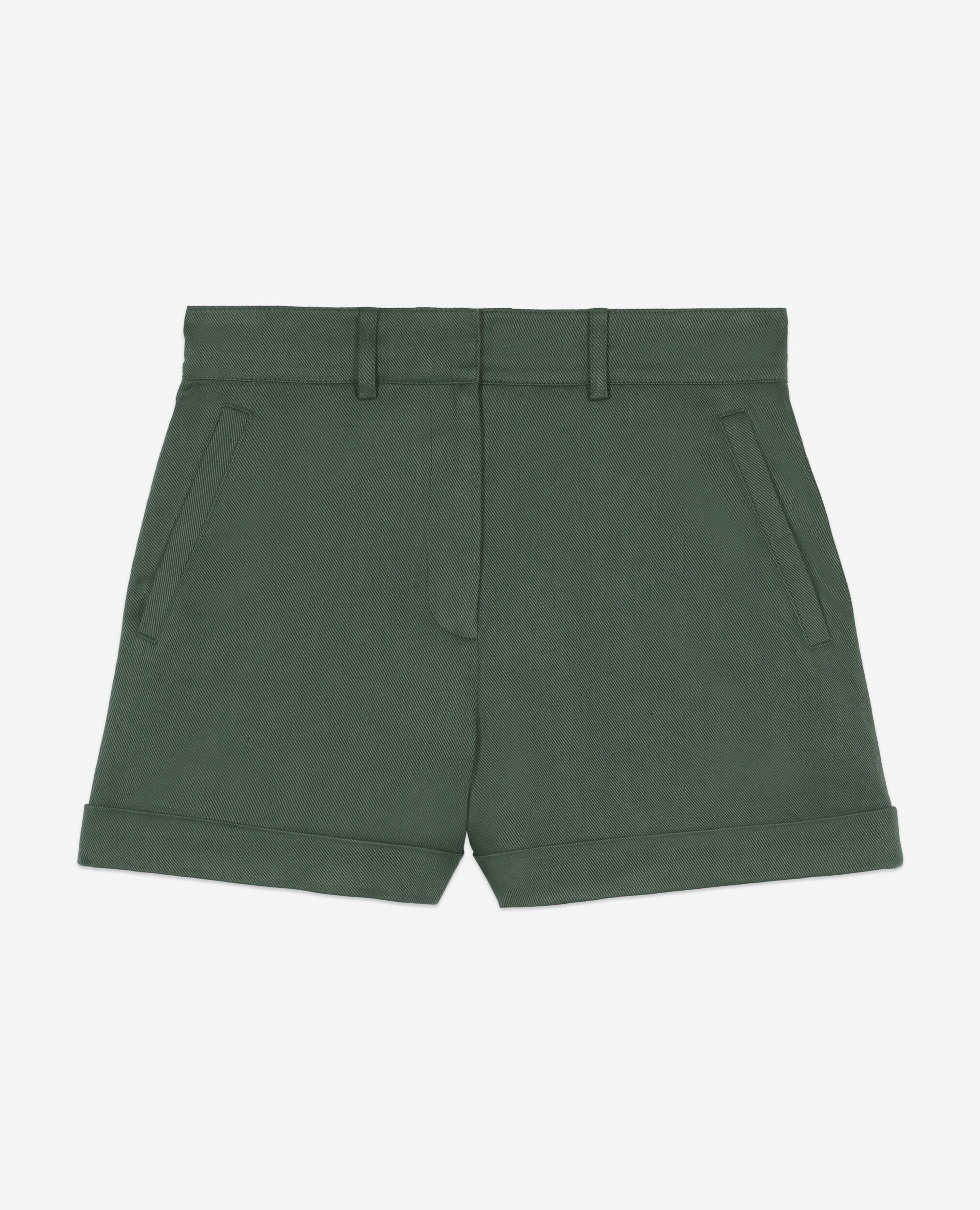 Khaki suit shorts| The Kooples