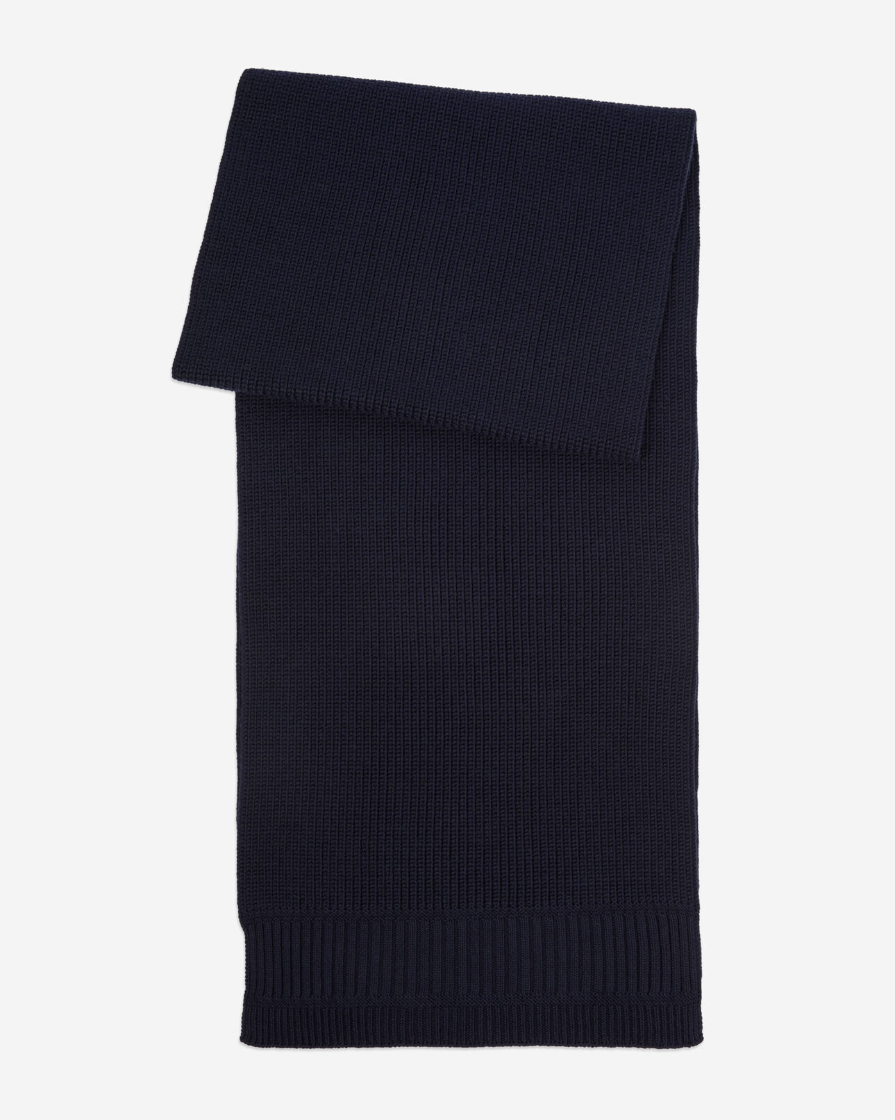 The Kooples MIXTE DARK BLUE écharpe en laine bleue
