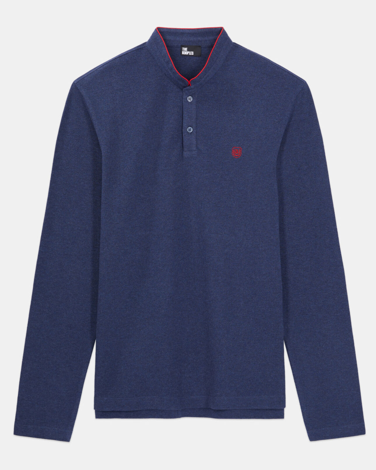 The Kooples HOMME NAVY polo bleu marine en coton