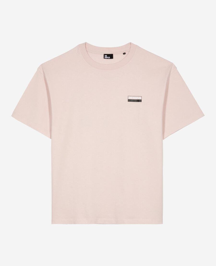 The Kooples MEN LILA pink screen print t-shirt