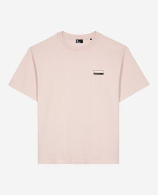 The Kooples MEN LILA pink screen print t-shirt