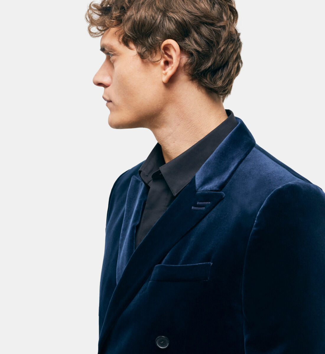 Navy blue suit jacket The Kooples