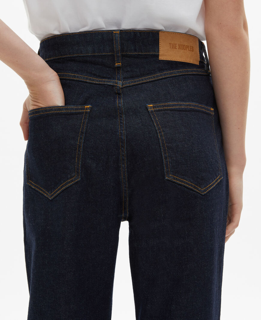 The Kooples DAMEN BLUE ELECTRIC boyfriend-jeans in dunkelblau