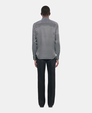 The Kooples HOMBRE BLACK WHITE camisa rayas negras blancas