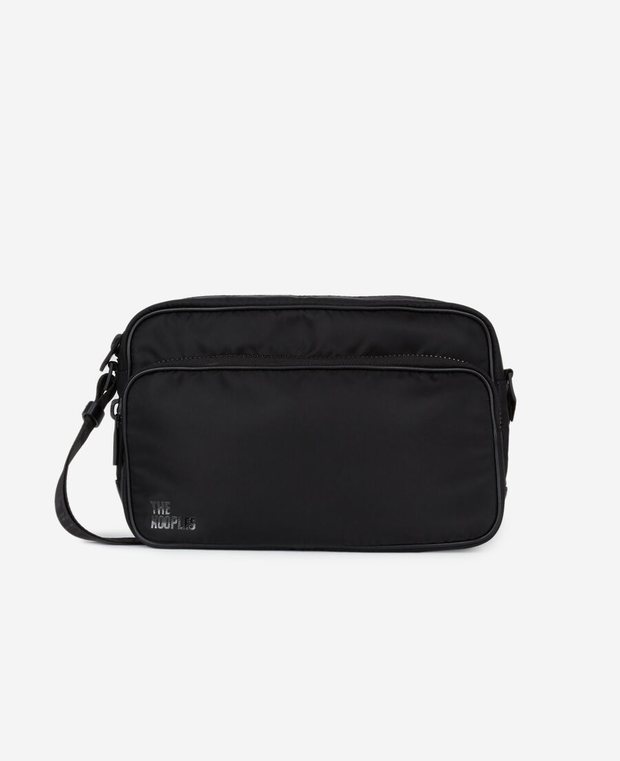 black shoulder bag
