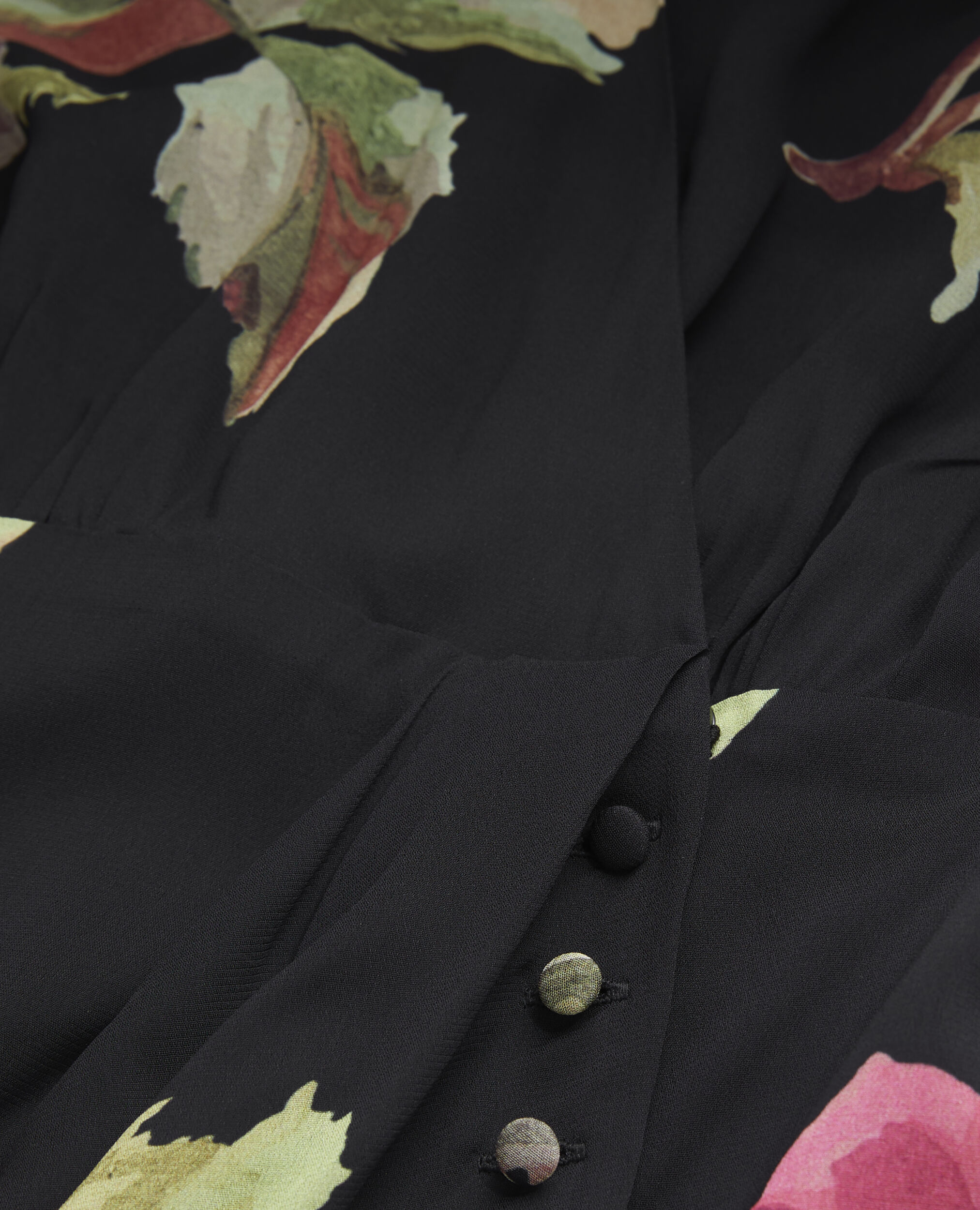 Robe courte imprimée, PINK BLACK, hi-res image number null