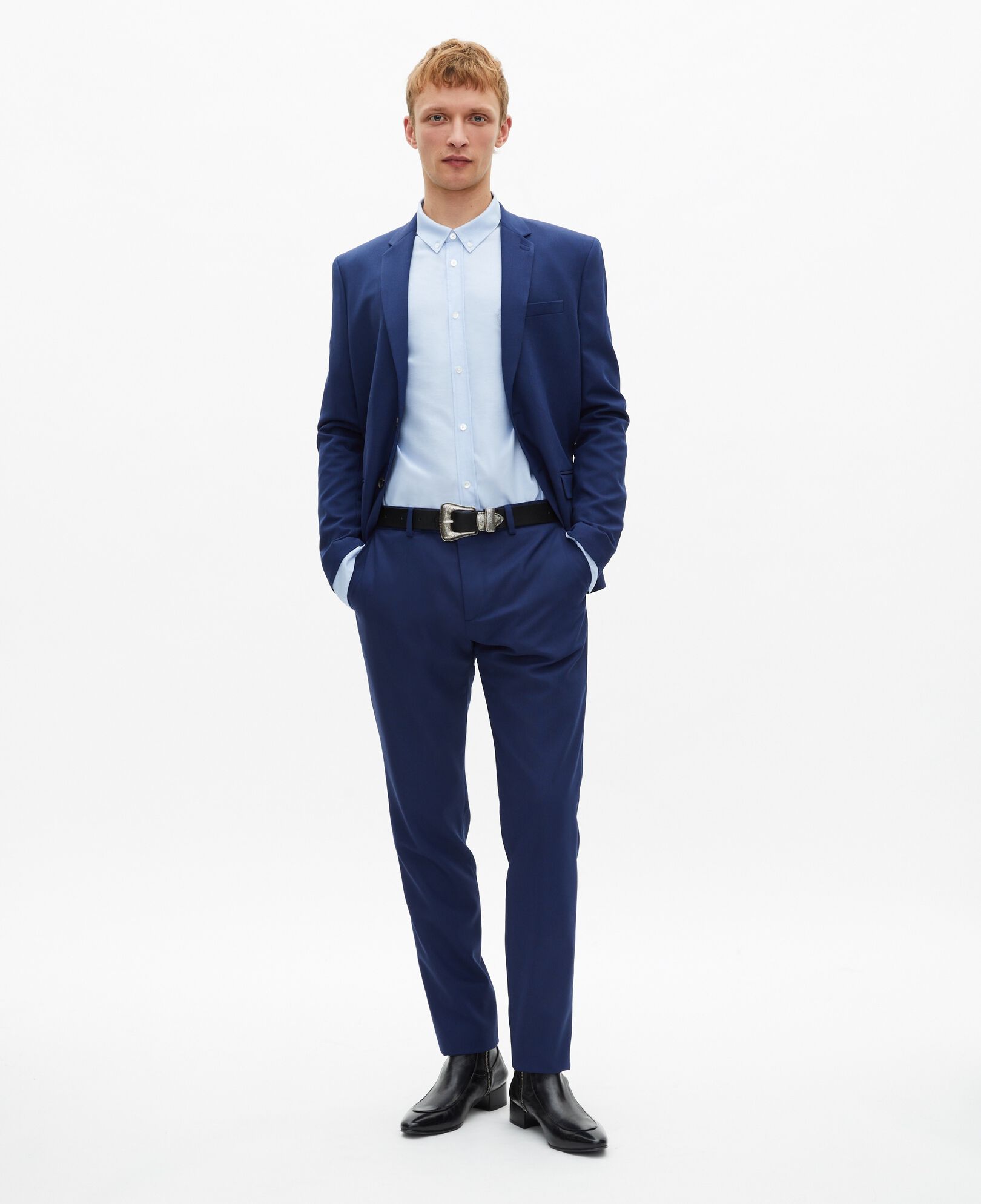The Kooples MEN NAVY blue suit jacket