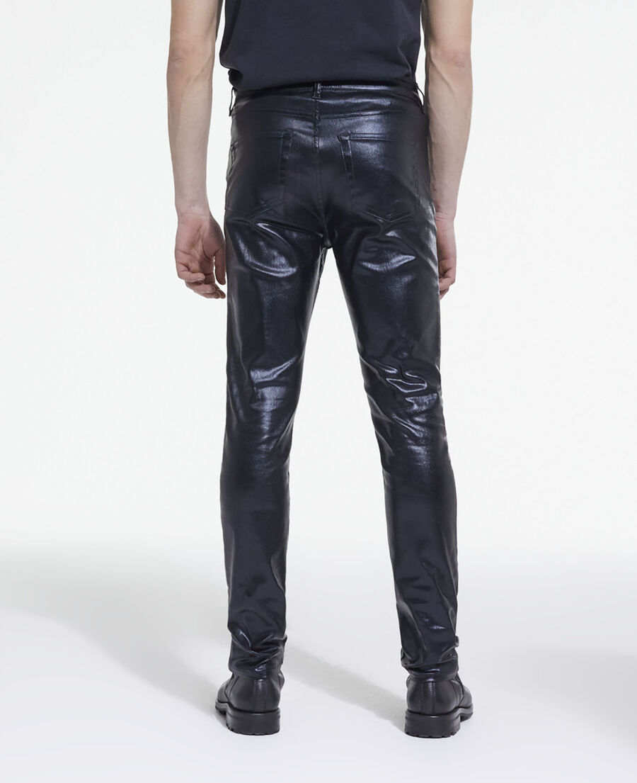 schwarze jeans mit slim-fit-passform