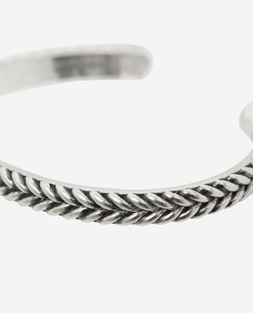 The Kooples HOMME SILVER bracelet jonc argenté
