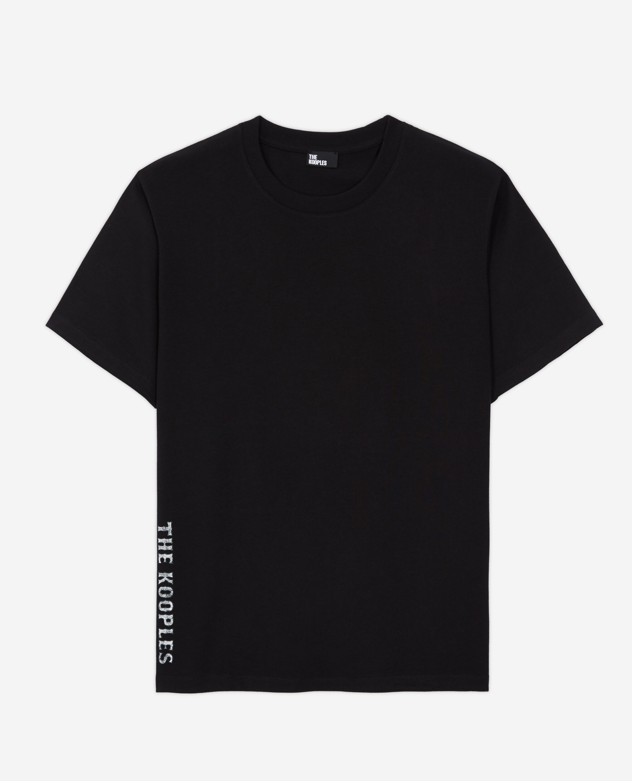 T-shirt Homme logo The Kooples noir, BLACK, hi-res image number null