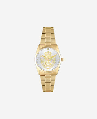 The Kooples MIXED GOLD gold coat of arms watch