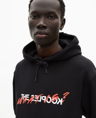 The Kooples MEN BLACK what is black hoodie