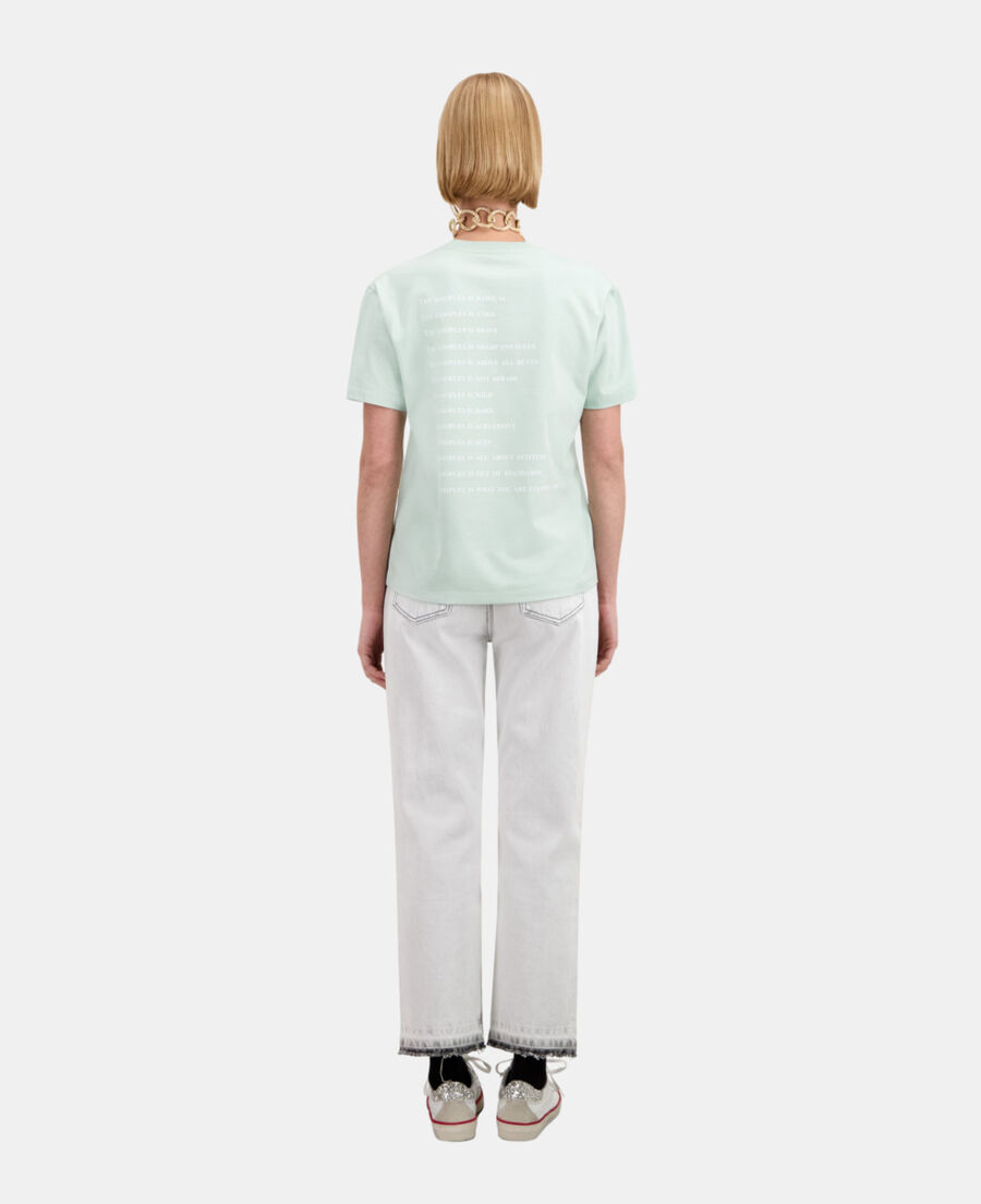 camiseta what is verde claro para mujer