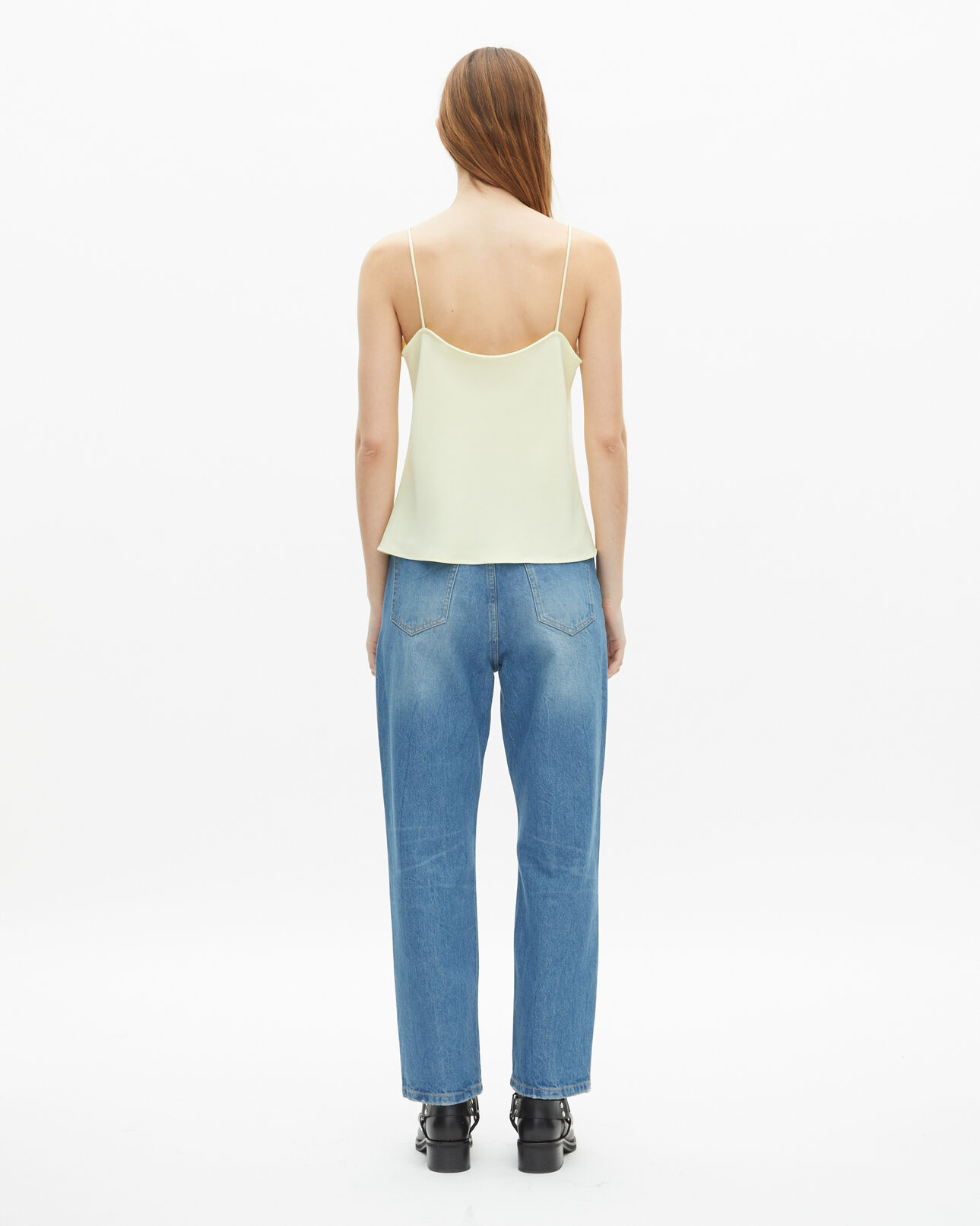 The Kooples FEMME YELLOW caraco jaune clair
