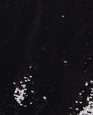 The Kooples FEMME BLACK STONE jupe courte &agrave; sequins noire