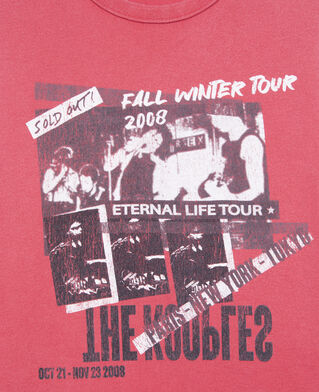 The Kooples WOMEN RUBIS red eternal life tour serigraphy tank top