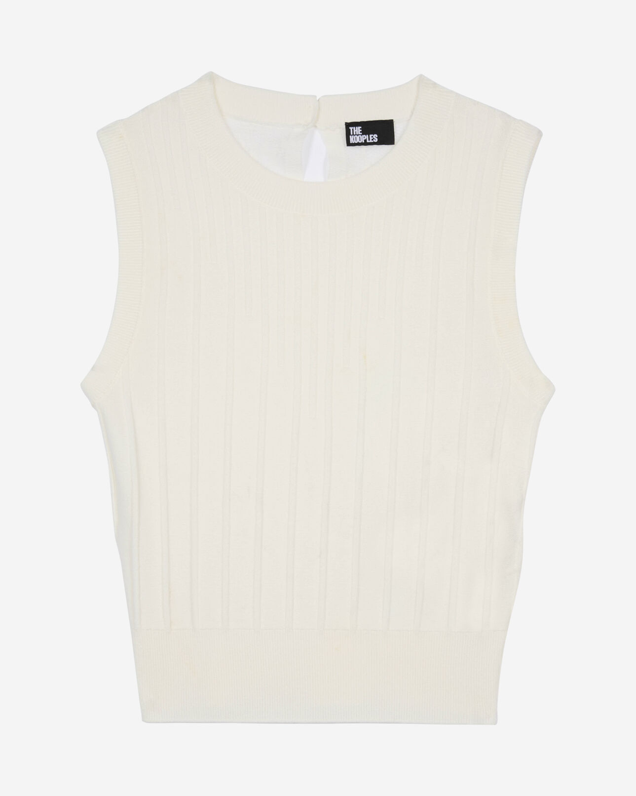 The Kooples DAMEN WHITE weißes strickoberteil