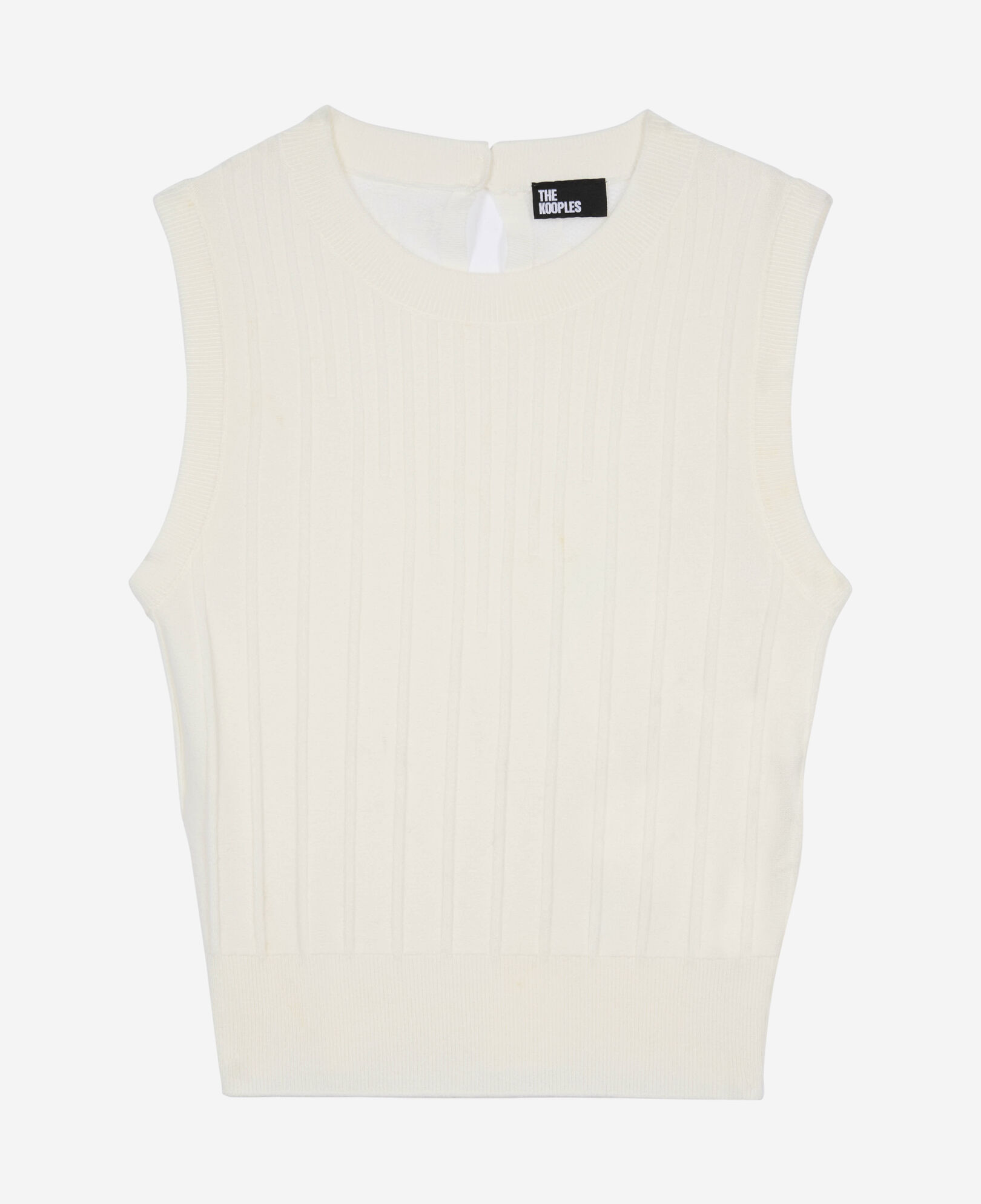 The Kooples MUJER WHITE top punto blanco