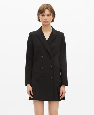 The Kooples WOMEN BLACK short black dress