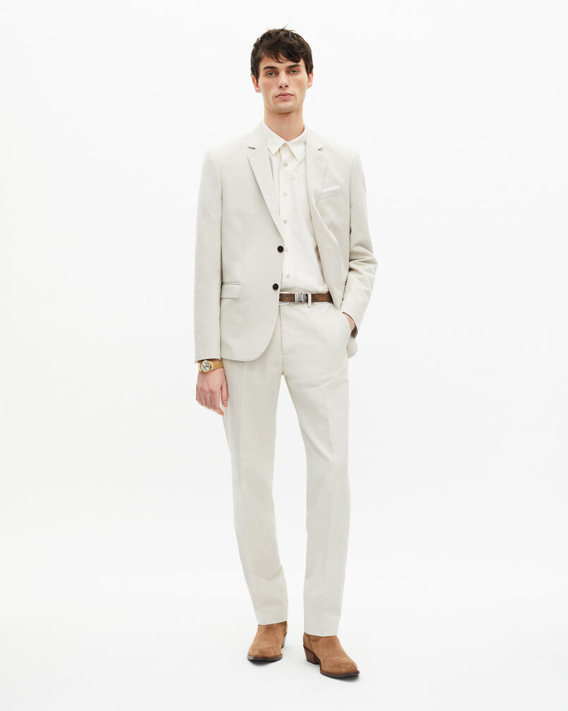 The Kooples MEN ECRU ecru suit jacket