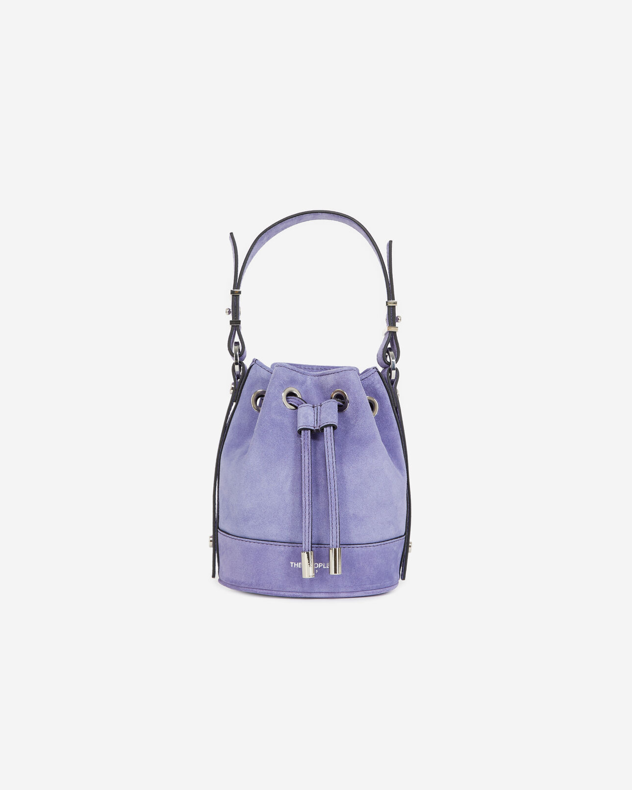 The Kooples FEMME VIOLET sac small tina en cuir lilas