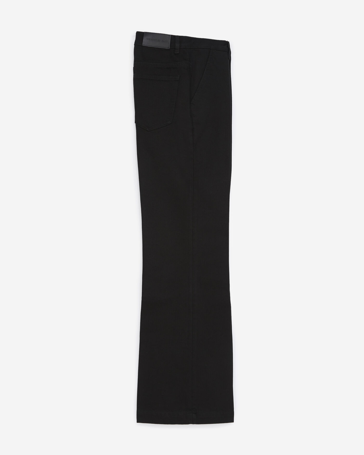 Jeans schwarz gerade Seitentaschen, BLACK DENIM, hi-res image number null