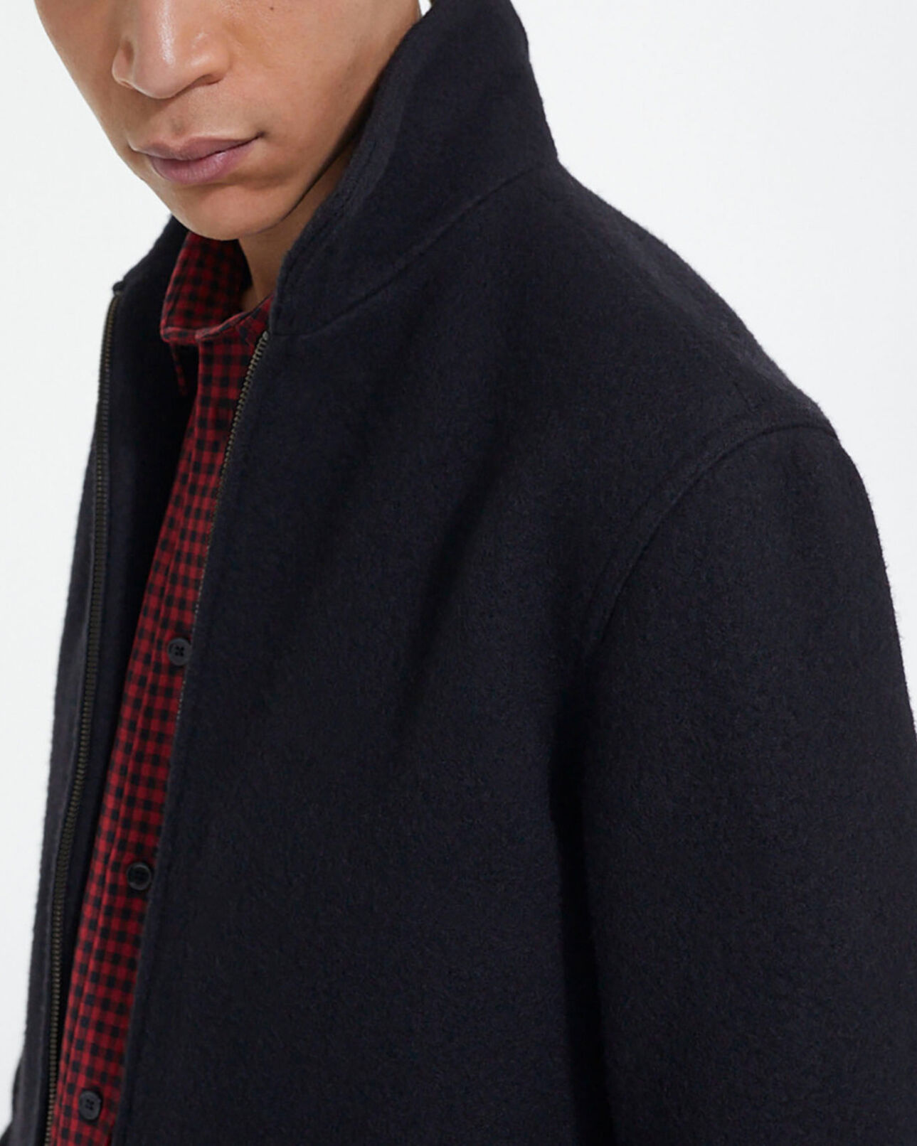 The Kooples MEN BLACK black wool jacket