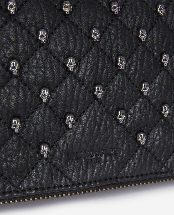 The Kooples MUJER BLACK bolsa mediana heritage en piel negra