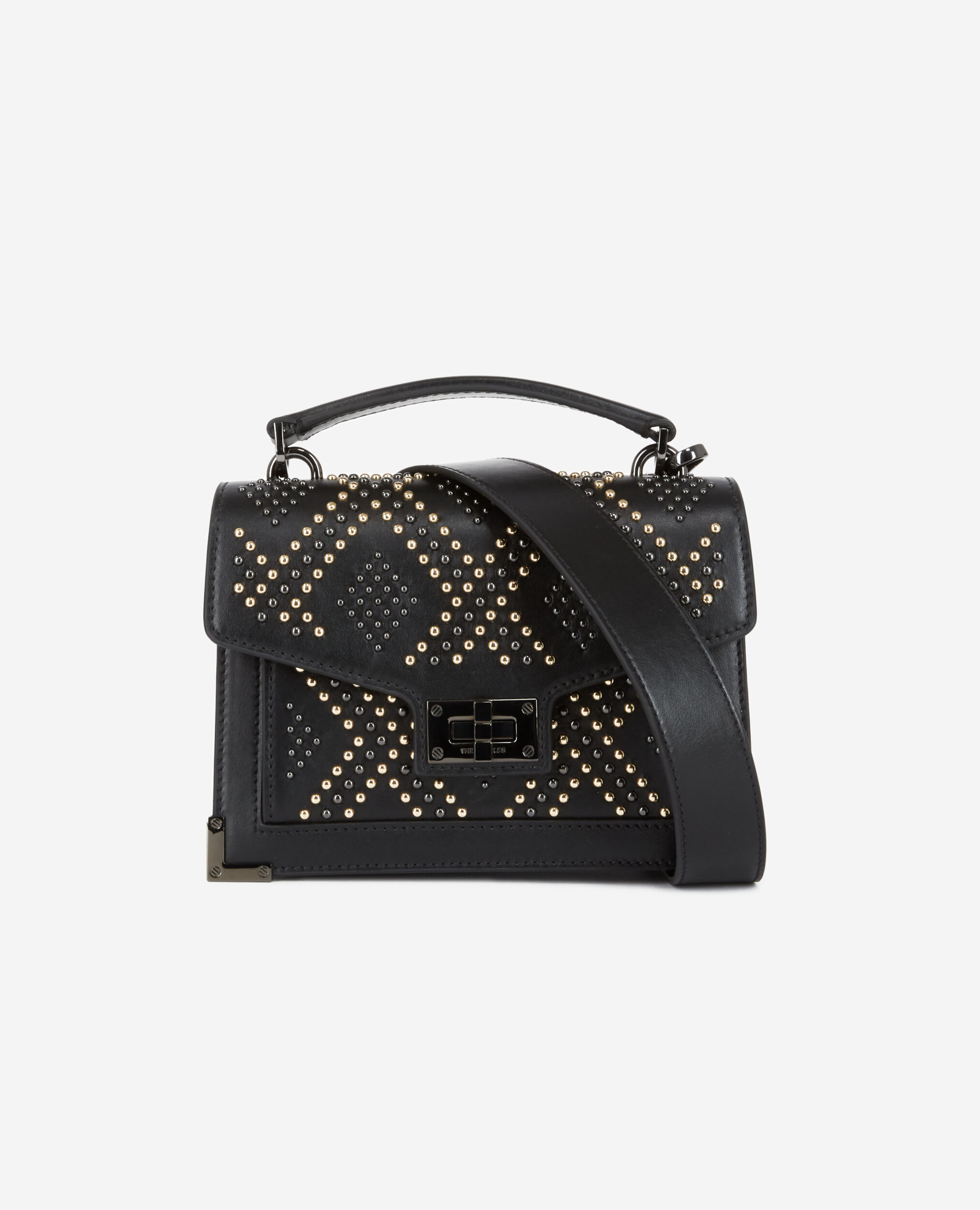 The Kooples CROCODILE EFFECT EMILY - Handbag - black - Zalando.co.uk